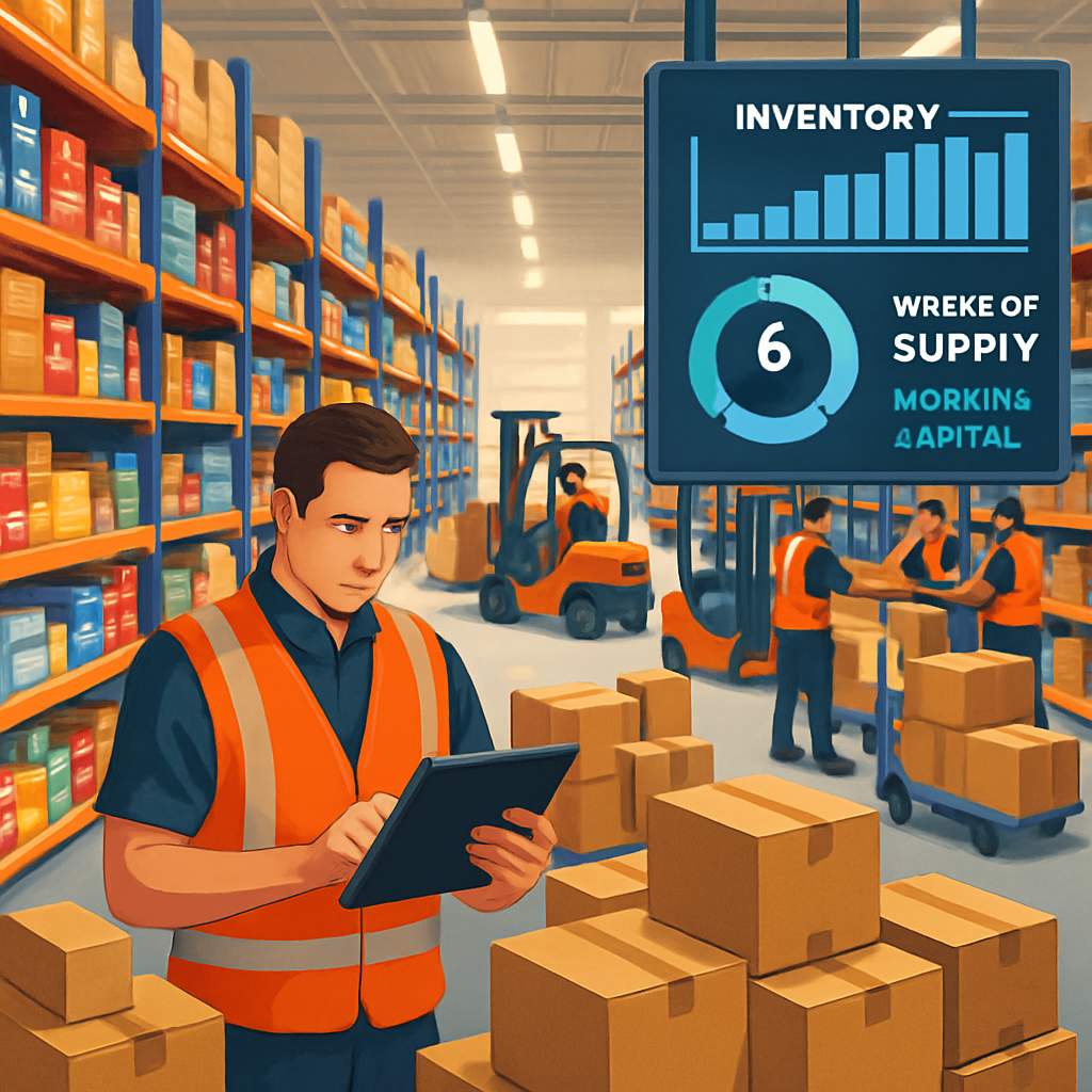 Working Capital in Inventory for Ecommerce Operations