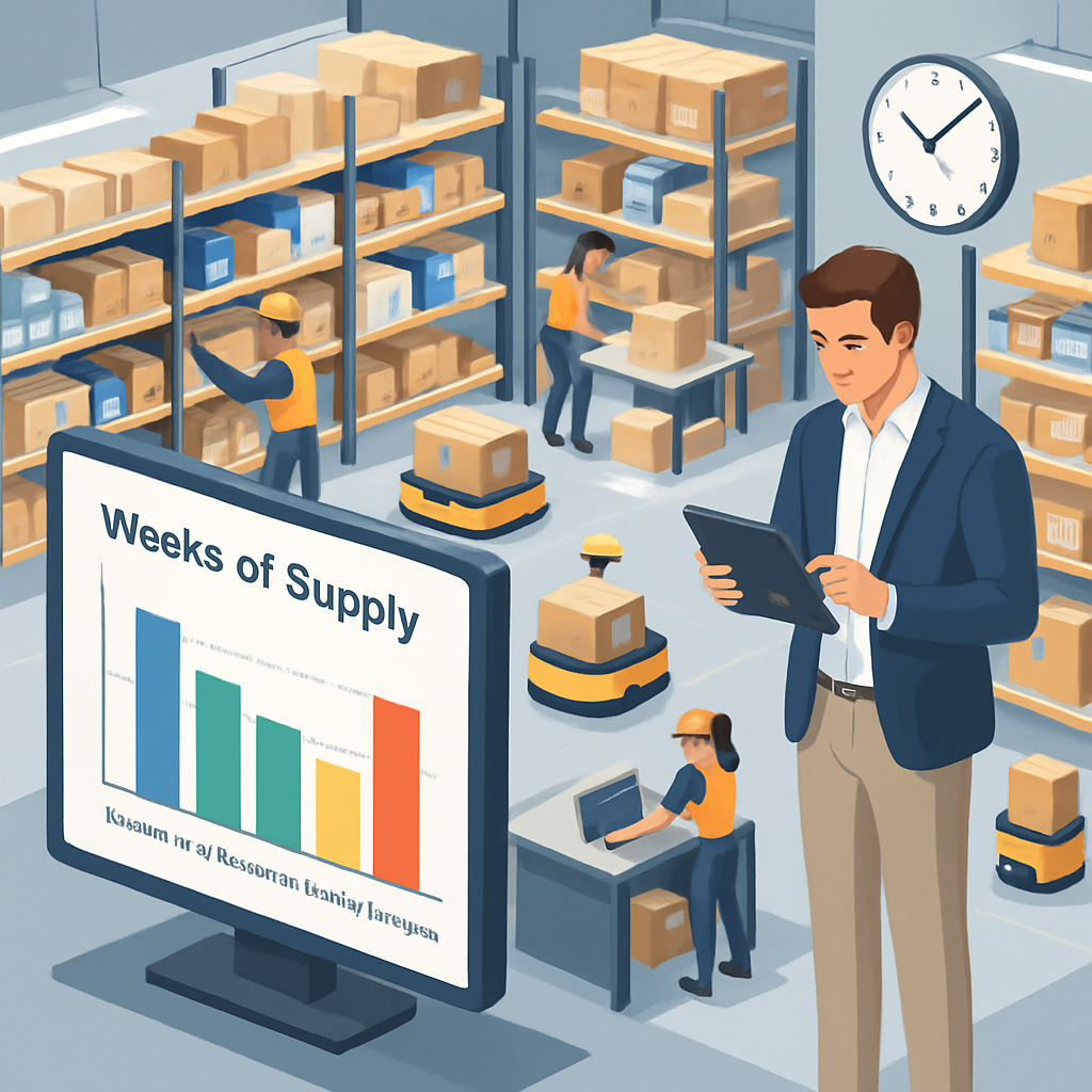 Weeks of Supply in Ecommerce Inventory Operations