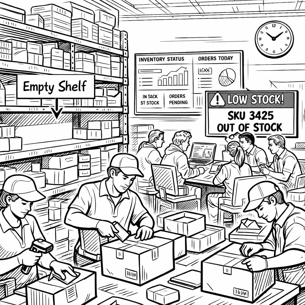 Why Ecommerce Stockout Appears After the Decision Is Already Made