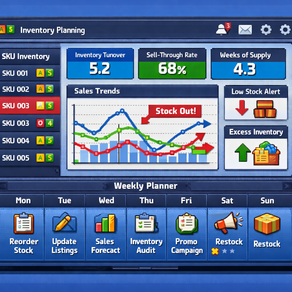 Best Amazon and Shopify Inventory Planning Tools for Multichannel Ecommerce